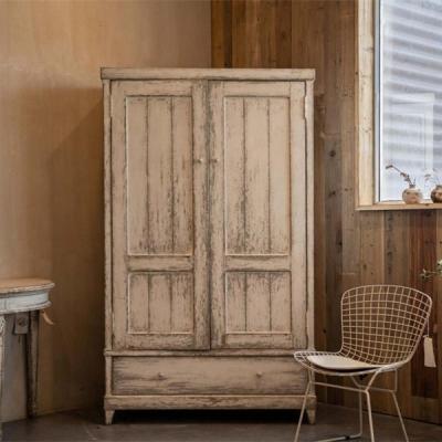 China Traditional French antique rustic style cabinet storage cabinets in living room for sale