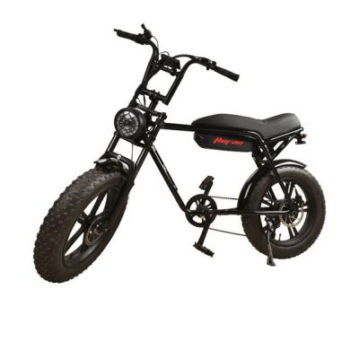 China Hot Selling Product EB2 Aluminum Alloy Electric City Electric Bicycle 20 Inch Fat Tire Beach Cruiser Bicycle Electric Bike 500/750W for sale