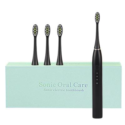 China T1 Sonic Electric Toothbrush OEM ODM IPX7 Food Grade Material Waterproof Magnetic Suction Filling for sale