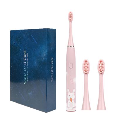 China Hotel IPX7 Sonic Kids Electric Toothbrush Cheap Eco-Friendly Intelligent Material Food Grade Materials Sonic Electric Toothbrush for sale