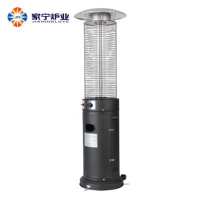 China Glass Tube Outdoor Cheap Butane Round Iron Portable Gas Heater for sale