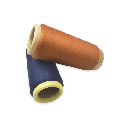 China Wholesale Fancy Yarn Premium Quality Recycled Polyester Spandex Covered Double Covered Recycled Spandex Yarn for sale