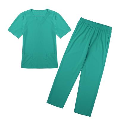 China China Reusable Hot Selling Dark Green Surgical Gown Designer Jogger Scrub Sets Nursing for sale