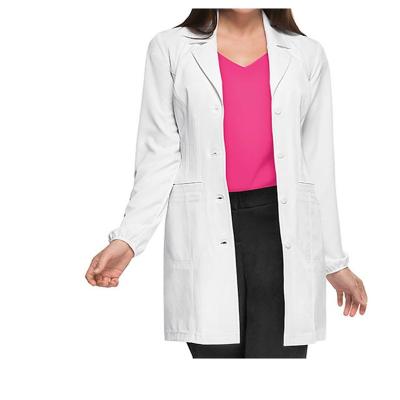 China 1 Chest Pocket Hot Sale TC80/20 65/35 100% Cotton Nurse Medical Doctor White Lab Coats for sale