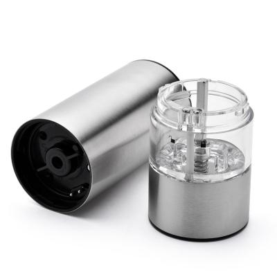 China Sustainable Automatic Salt and Pepper Mill Grinder Electric Gravity Pepper Grinder for sale