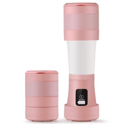 China Car Mini Electric Folding Extendable Portable Juicing Cup Household Small New Product Kitchen Fruit Filling Juicer for sale