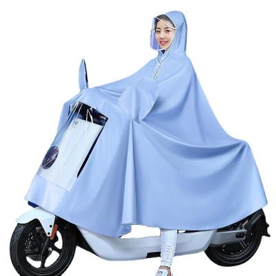 China Single Raincoat Rainfreem Electric Vehicle Raincoat Motorcycle Thickened Double Edge Raincoat For Single Or Two Person Raincoat for sale