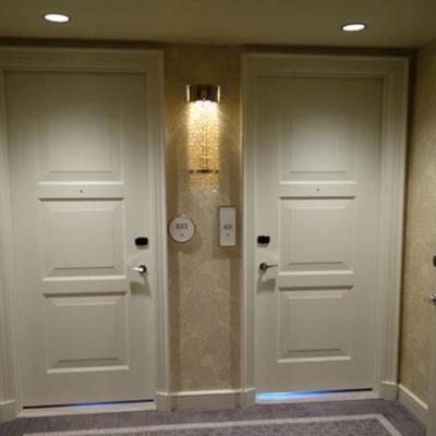 China Wooden ASICO UL Listed Fire Proof Wooden Doors For Hotel for sale