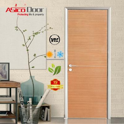 China ASICO UL Listed Modern Fire Rated Steel Acoustic Door For Interior for sale