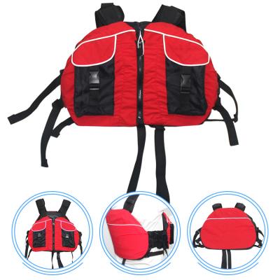 China Marine Vest Life Jacket Adult Watersports Life Jacket 420D Custom Pocket for sale