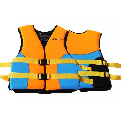 China Fast Shipping Logo Life Vest Adults Child Custom Made Orange Marine Life Jacket from PEF for sale