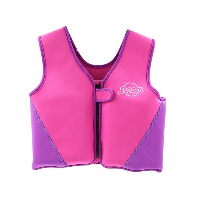 China Kid Custom Neoprene Covered Foam Swim Vest Life Jacket Life Vest For Water Parks for sale