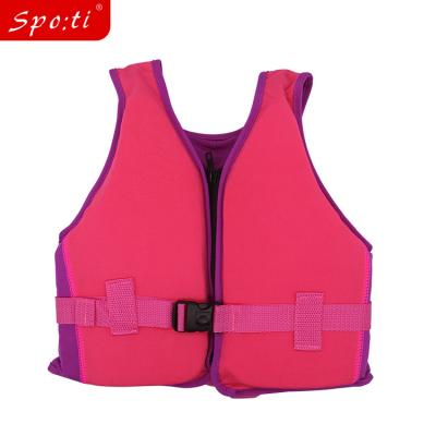 China Custom Logo Neoprene Life Vest Personalize Child Foam Life Jacket Water Park for sale