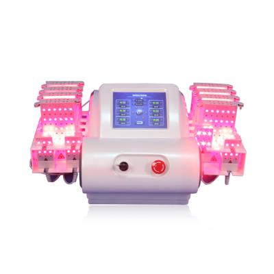 China 2019 best weight loss lipolaser 4d cold lipo laser portable effective four wavelength 12 pads slimming machine for sale for sale