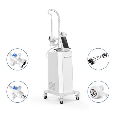 China Newest Face Lift Design 4 in 1 360 Roller Quantum Vortex Vacuum EMS Gold Finger RF for Wrinkle and Fat Removal for sale