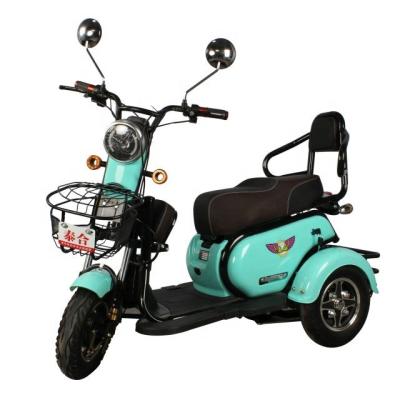 China Most popular carbon steel Thailand home use hot selling three seats baby seat electric tricycles three wheels biycles for sale