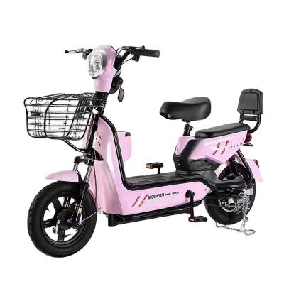 China China 2021 New Model Two Steel Seat Cheap Electric Bike for sale