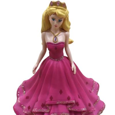 China 3D MODEL Customized Lovely Plastic Gift Disny Princess Figure Toy for sale