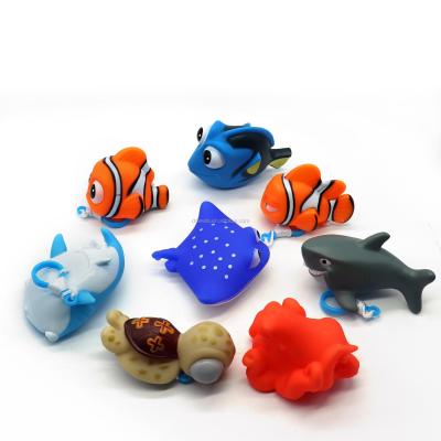 China Bath Toy Hot Selling Baby Duck Fully Sealed Cute Ocean Animal Toys for sale