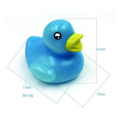 China Roto Water Spray Toy Molding Duck (Soft PVC) For Bathing Soft Plastic Bath Toys Lean for sale