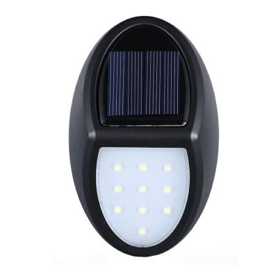 China 0.5w 3.7v Mode Light Induction Outdoor ABS Solar Material Lamps Solar Outdoor Wall Light For Garden Wall Fence for sale