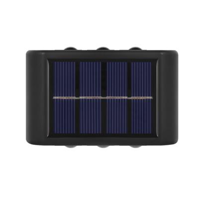 China Easy To Install And Cheap OEM Waterproof Outdoor LED Button 5w 1.2v Ip65 Solar Bright Ambient Wall Light for sale