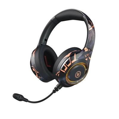 China BT 5.0 True Wireless Headphones Gaming Headset Cool Colorful Igniting BT Game Wireless Headphones for sale