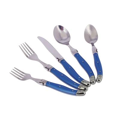 China 2020 Sustainable New China Style Flatware Set Laguiole Cutlery Set 20 Pieces for sale