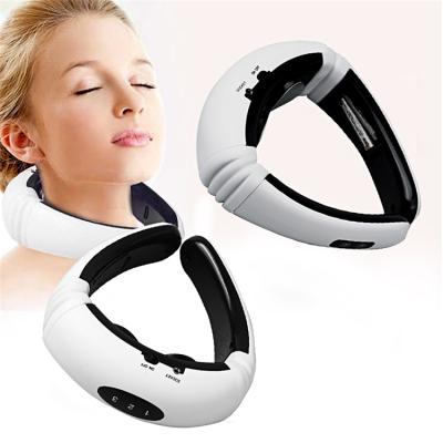 China Electric Back Far Infrared Neck Massager Pain Relief Tool Health Care Relaxation Heating Machine and Pulse Power Control for sale