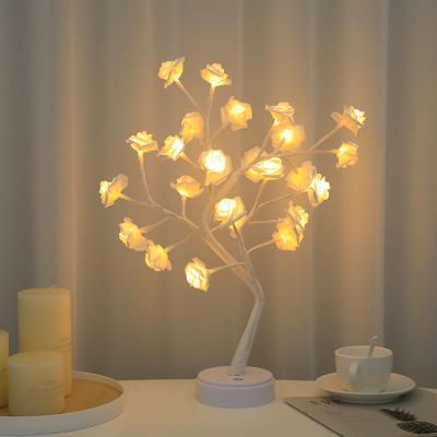 China Wholesale USB Operated Holiday Indoor Desk Lamp Christmas Decoration Tree Lights for sale