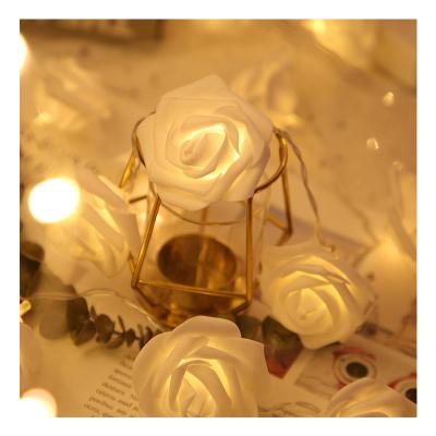 China 2022 Romantic Ideas Flower New Product Battery Operated Led Rose Light For Wedding Festivals Decoration for sale