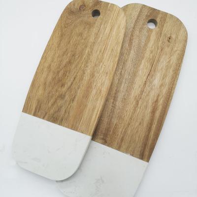 China Wholesale Viable Wooden Marble Chopping Board Irregular Shaped Cutting Boards From Cheese for sale