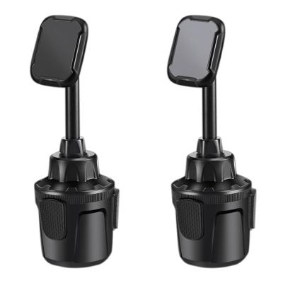 China Adjustable Universal Magnetic Car Cup Holder Phone Mount For 4-6.5 Inch Devices for sale