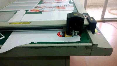 China Printed graphic image sign flatbed cutter for sale