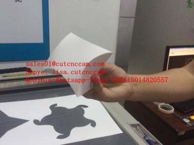 China Kraft Coated Folding Card Board Paper Box Sample Cutting Plotter Machine for sale