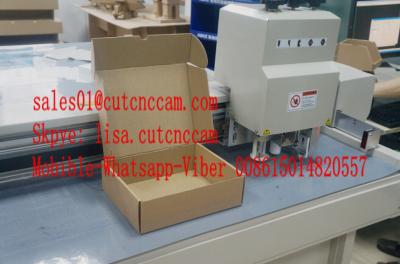 China Custom-Made 3D Mockup Packaging Display Box Digital Knife Cutting Machine for sale