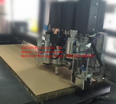 China Styro EVA PS EPE Foam Board Sign Flatbed Digital Knife Cutting Machine for sale