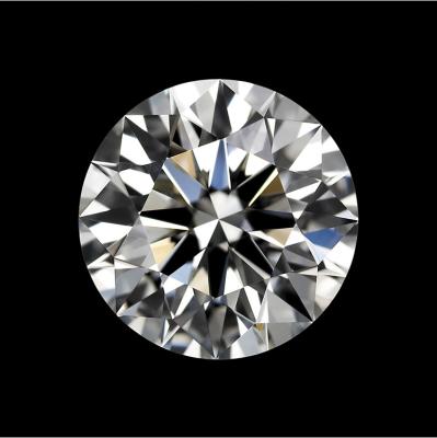 China NO Color Synthetic White Round Brilliant Cut Gemstone D Loose Moissanite Diamonds for sale