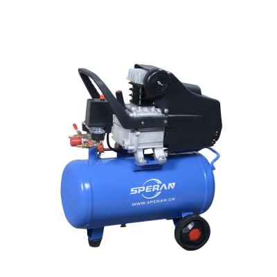 China 2hp 1.5kw small direct drive 24l lubricated air compressor for sale 50pcs get 1free for sale