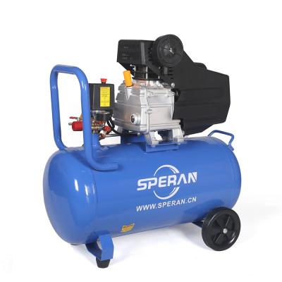 China 50 Liter Piston Lubricated Direct Driven Portable Air Compressor for sale