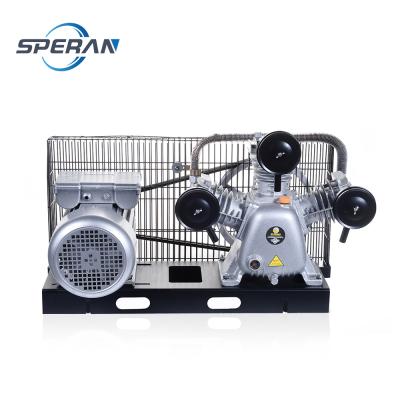 China Lubricated Skid Mounted Speran Tankless Air Compressor Without Reservoir for sale