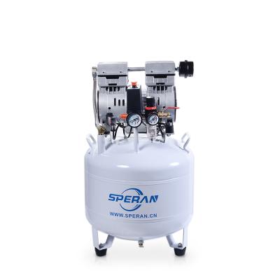 China De l'Aire 38L 8bar Oil Free Dental Silent Oil Free Compressor For Sale for sale