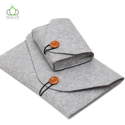 China High Quality China Products Comfortable Felt Cover Type Backrest Pocket Case For MacBook Air MacBook Pro for sale