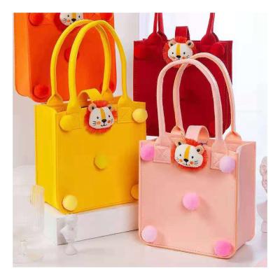 China China Manufacture Professional Felt Kids Cute And Durable Portable Felt Outing Bag for sale