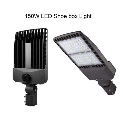 China Street Led Parking Lot Lights 150W 5000K 19500 Lumen 100-277V Photocell / Microwave Sensor for sale