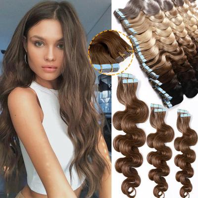 China Raw Virgin Unprocessed Virgin Remy Hair Double Curly Double Drawn Remy Hair Double Loop PU Hair Full Cuticle Loop for sale