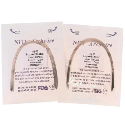 China Sino Niti Orthodontic Arch Dental Floss Niti Metal Accessories Arch Dental Floss for sale