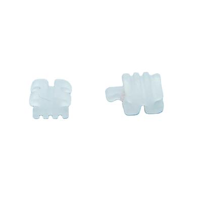 China Dental Price Ceramic Suitable High Quality Dental Braces Orthodontic Ceramic Bracket for sale