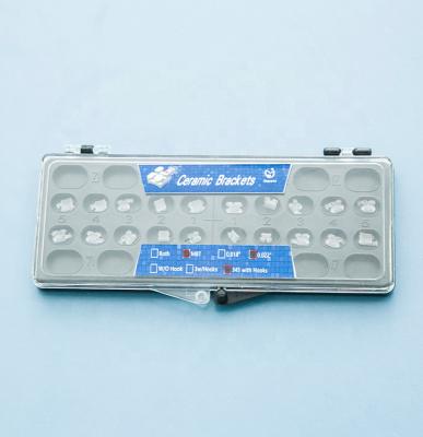 China Dental Battle Tank City Provides Sino Self Orthodontic Ortho Ligating Ceramic Bracket for sale