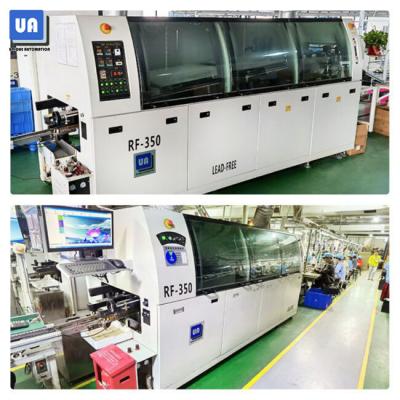 China 4200mm Length Wave Soldering Machine AC220V Wave Welding RF-350 for sale